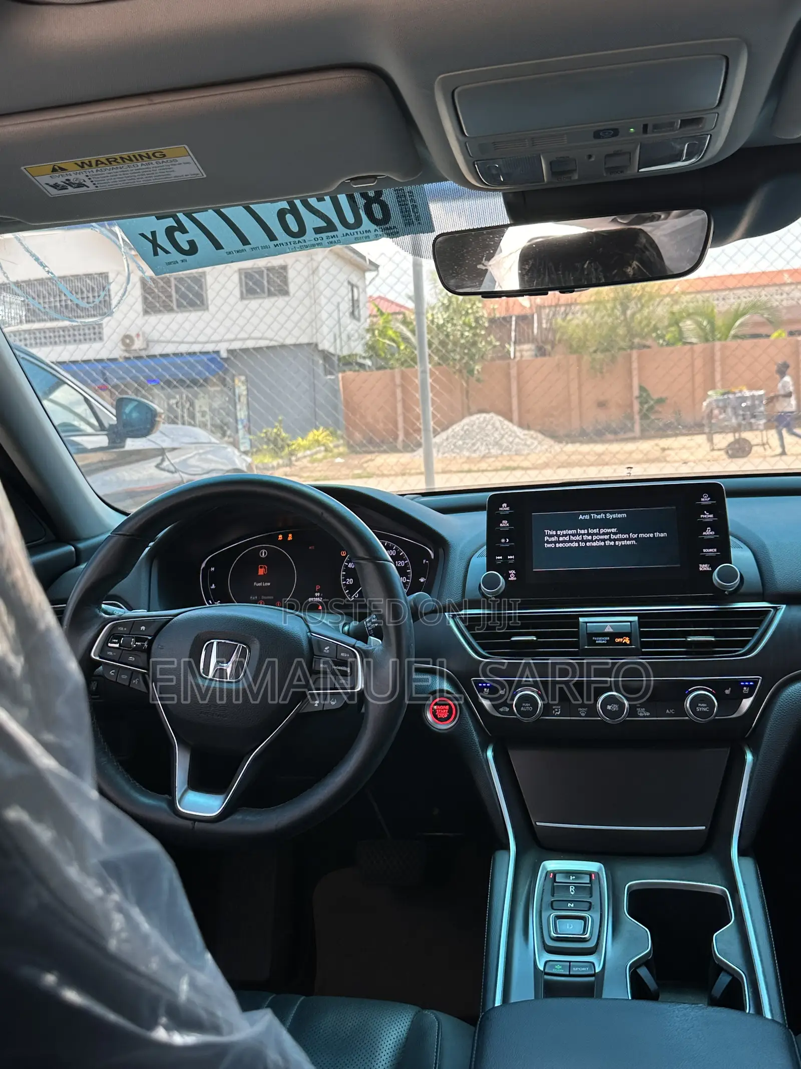 Honda Accord Touring 2.0T 2018 Silver