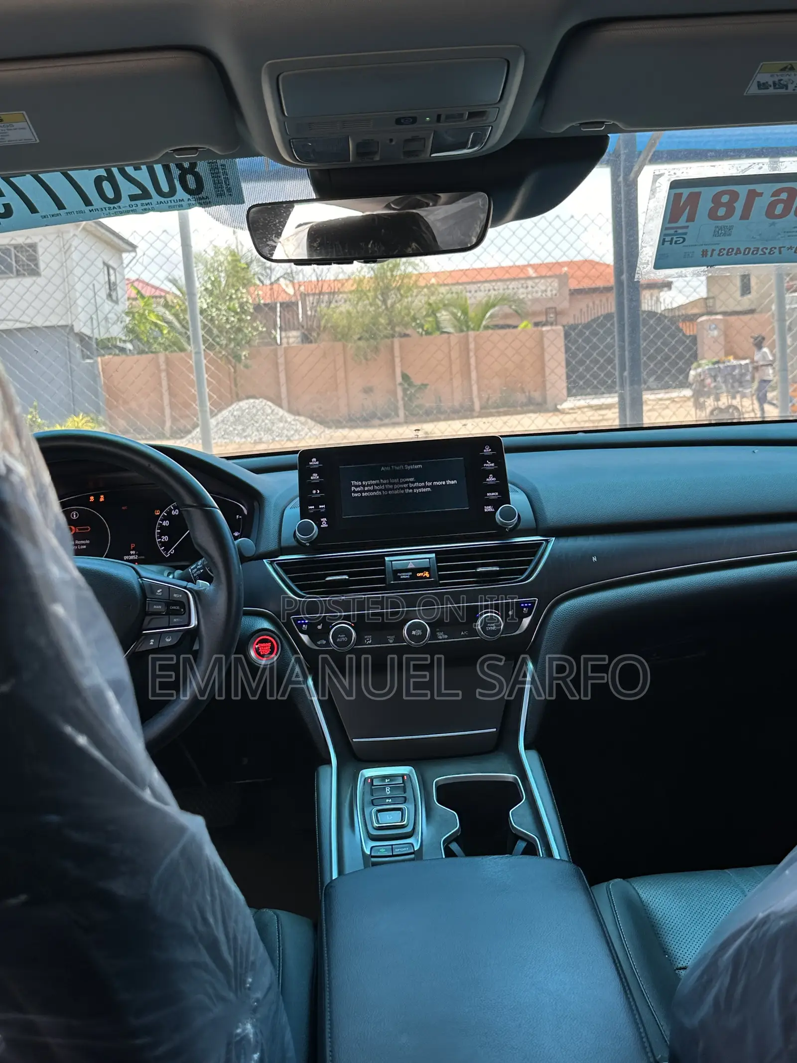 Honda Accord Touring 2.0T 2018 Silver