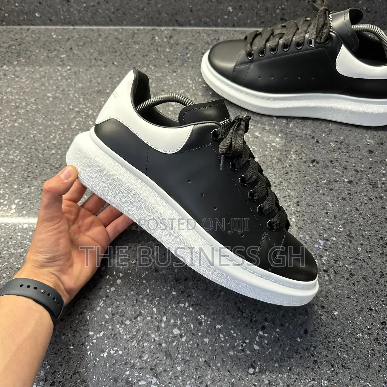 Black Alexander McQueen Sneakers