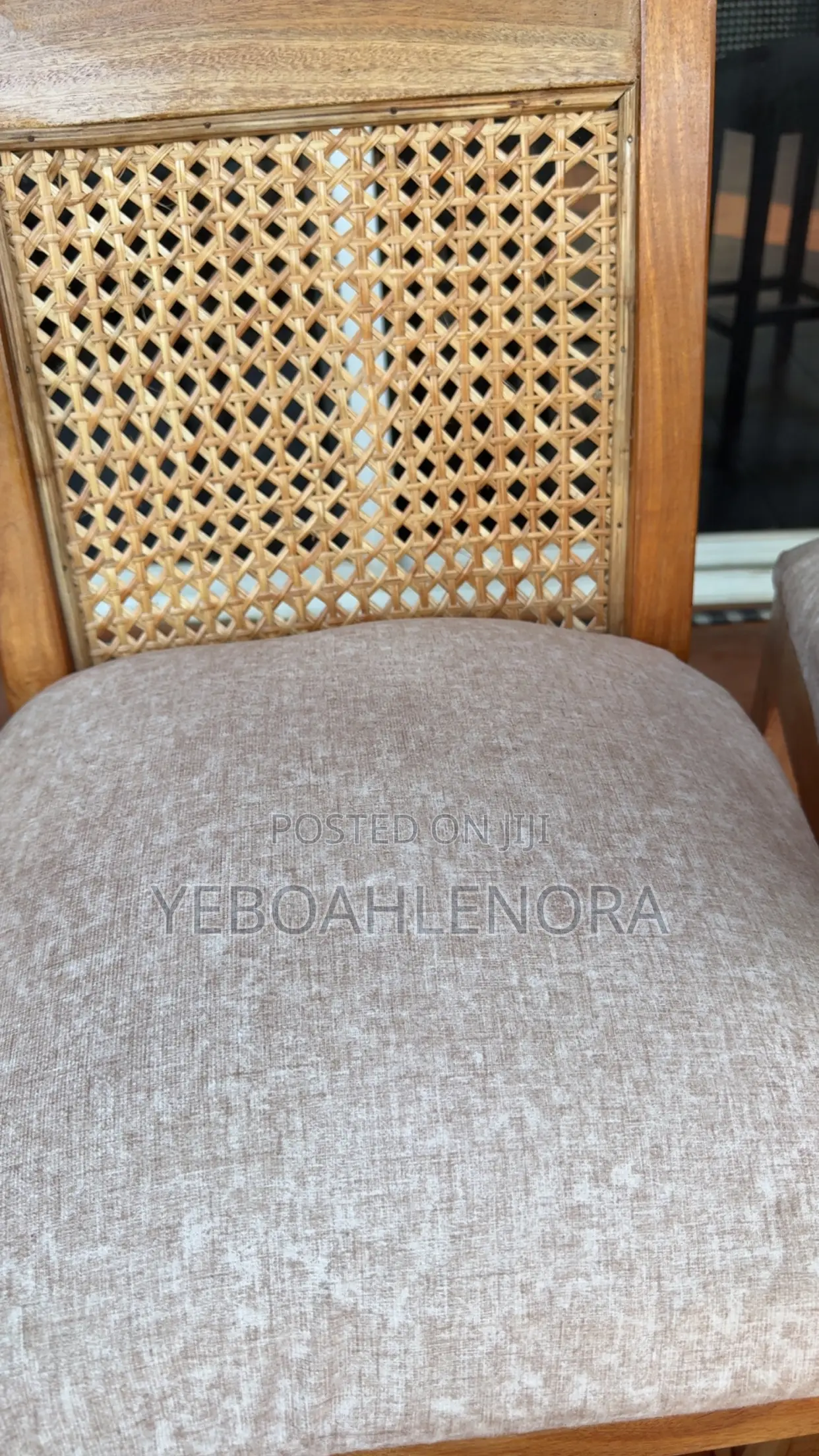 Wooden Rattan Island Stools Available