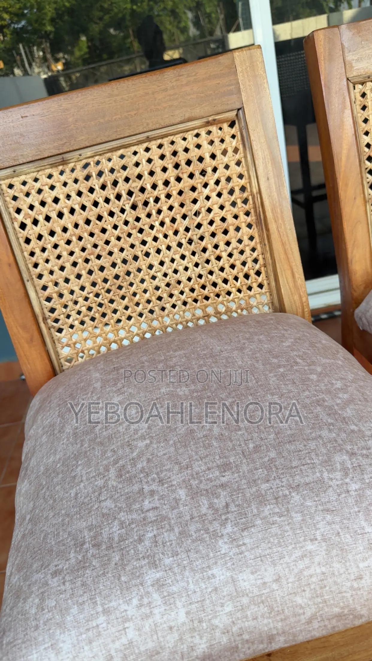 Wooden Rattan Island Stools Available