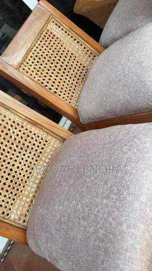 Wooden Rattan Island Stools Available