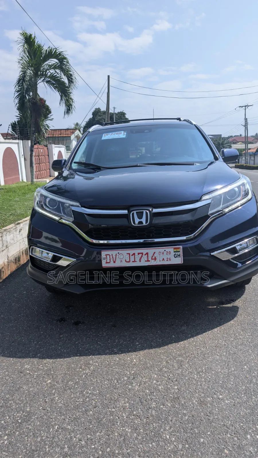 Honda CR-V Touring 4dr SUV AWD (2.4L 4cyl CVT) 2016 Blue