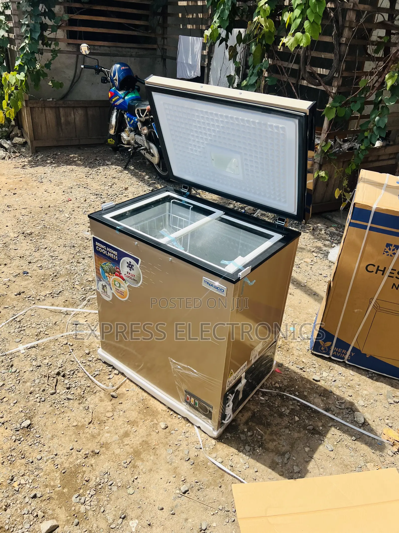 Text Us Fir Your Nasco Chest Single Door Gold Color 150l