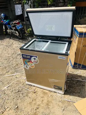 Shop the New Sleek Gold Color Chest Freezer 150l Nasco