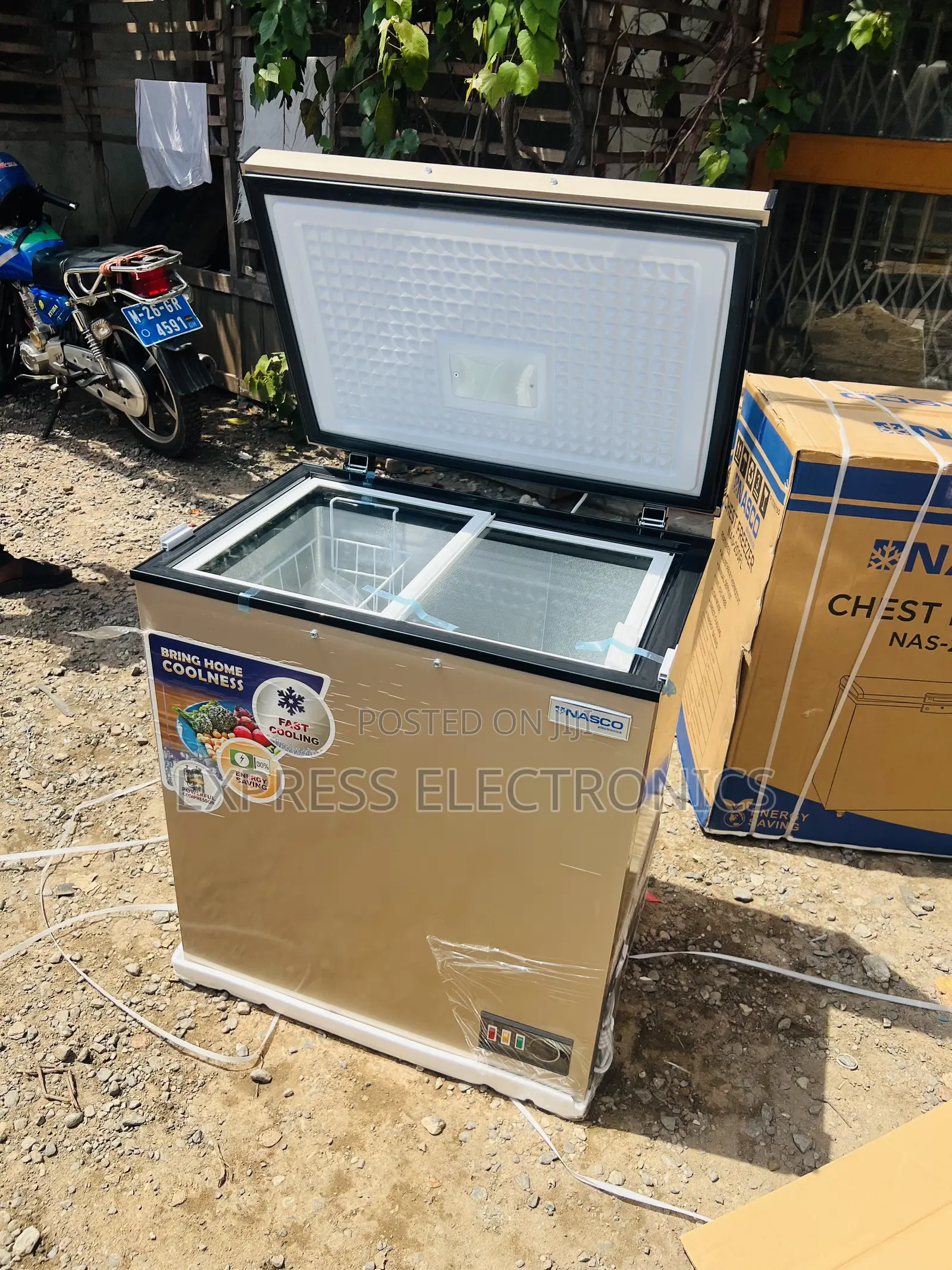 Best Buy for Less Gold Color Chest Freezer 150l