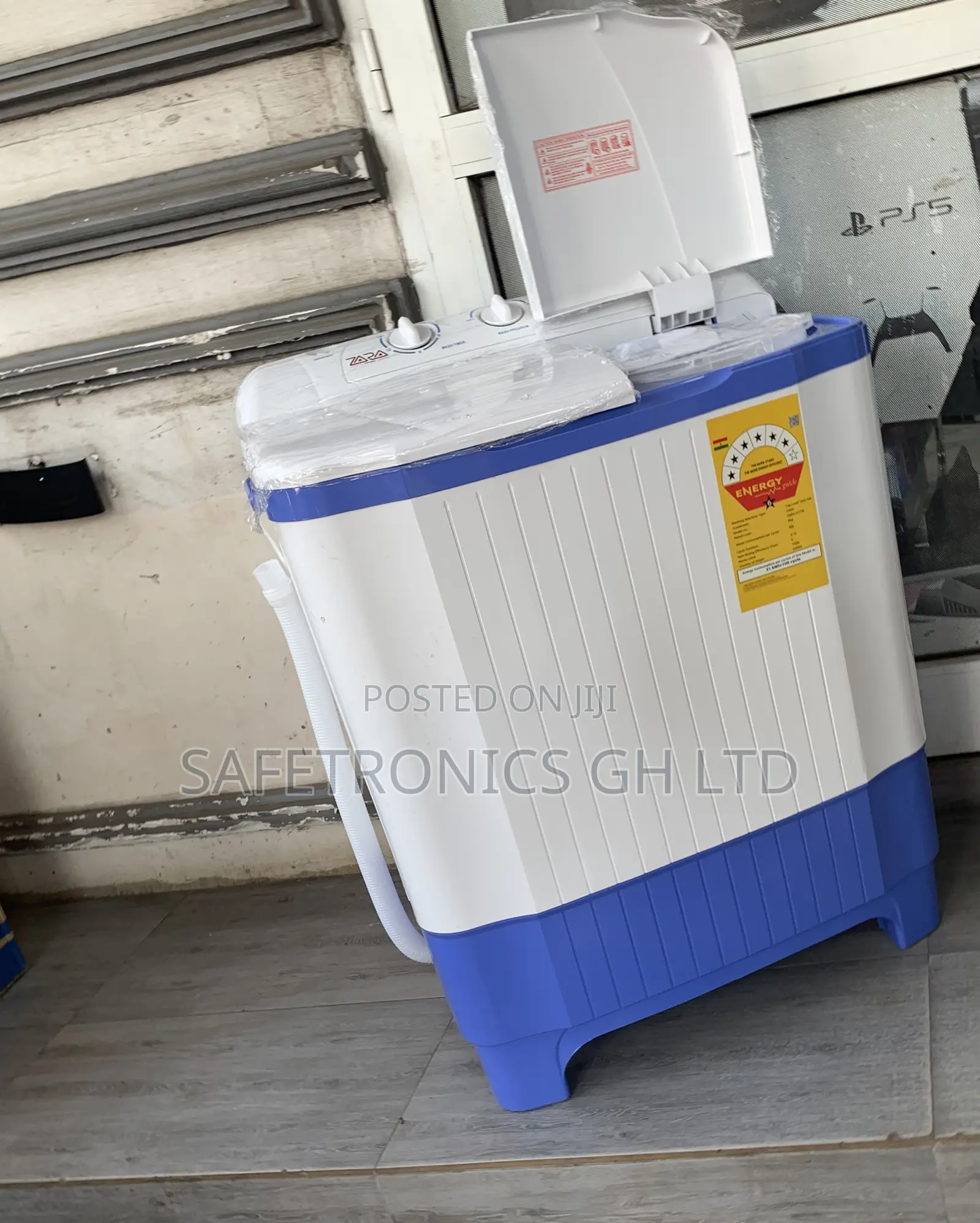Classic Spin Zara (Semiautomatic) 7kg Topload White Washer