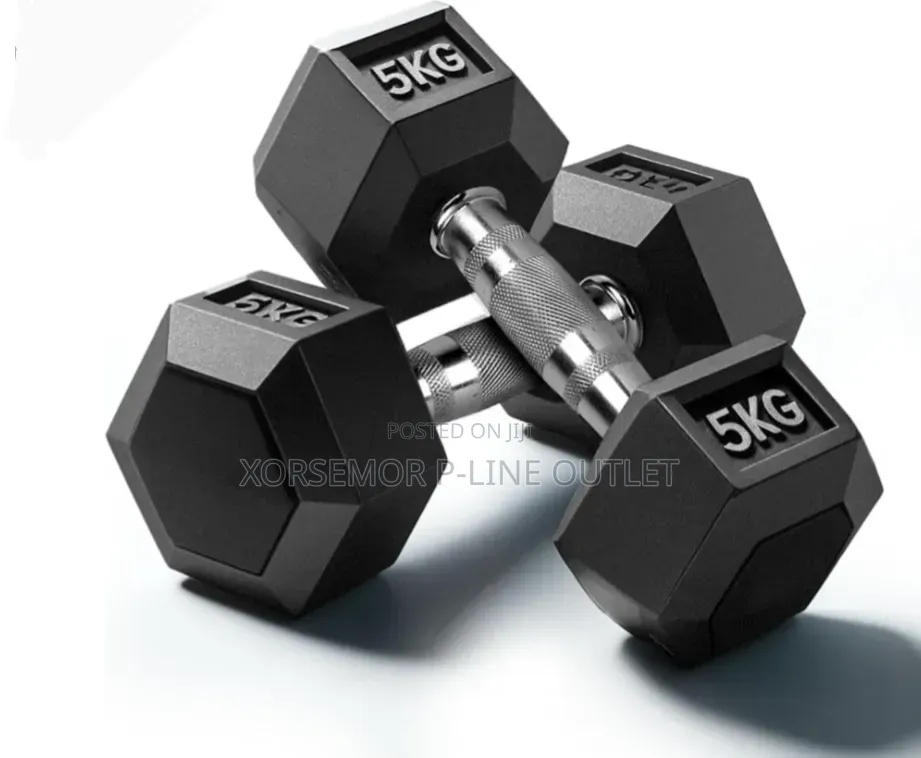 5kg Black Dumbbell