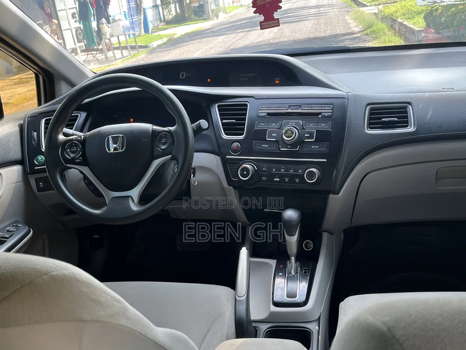 Honda Civic Sedan EX 2013 Gray