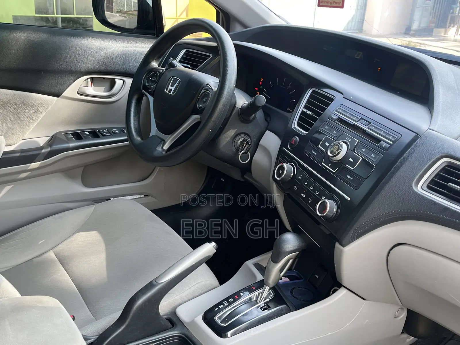 Honda Civic Sedan EX 2013 Gray