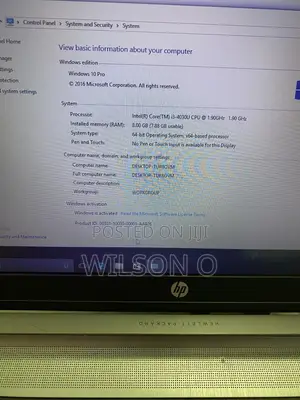Laptop HP ProBook 440 8GB Intel Core i3 SSD 128GB