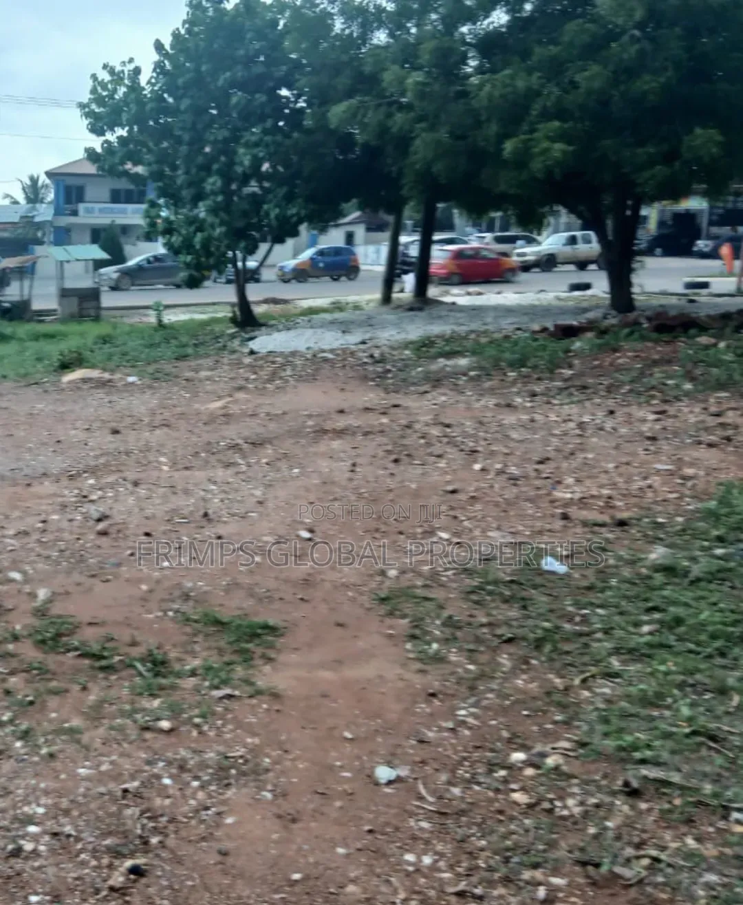 Main Road 2 and Half Plots at Pokuase-Kwabenya Highway for Sale