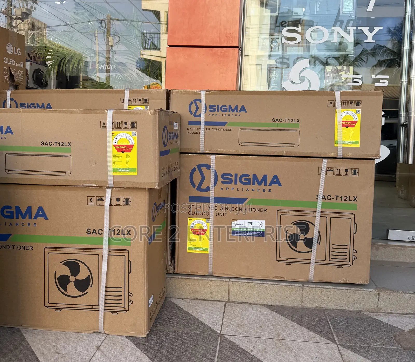 Sigma 1.5hp Split Air Conditioner – Sac-T12lx