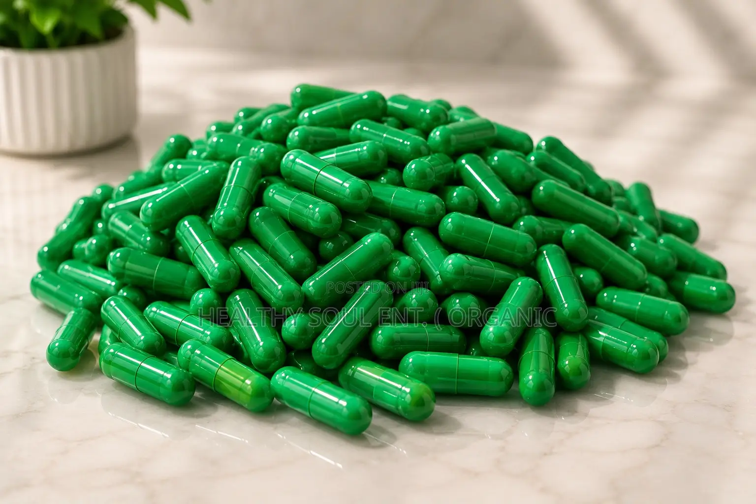 Blue White Empty Capsules – Size “0” 100,000 Pieces