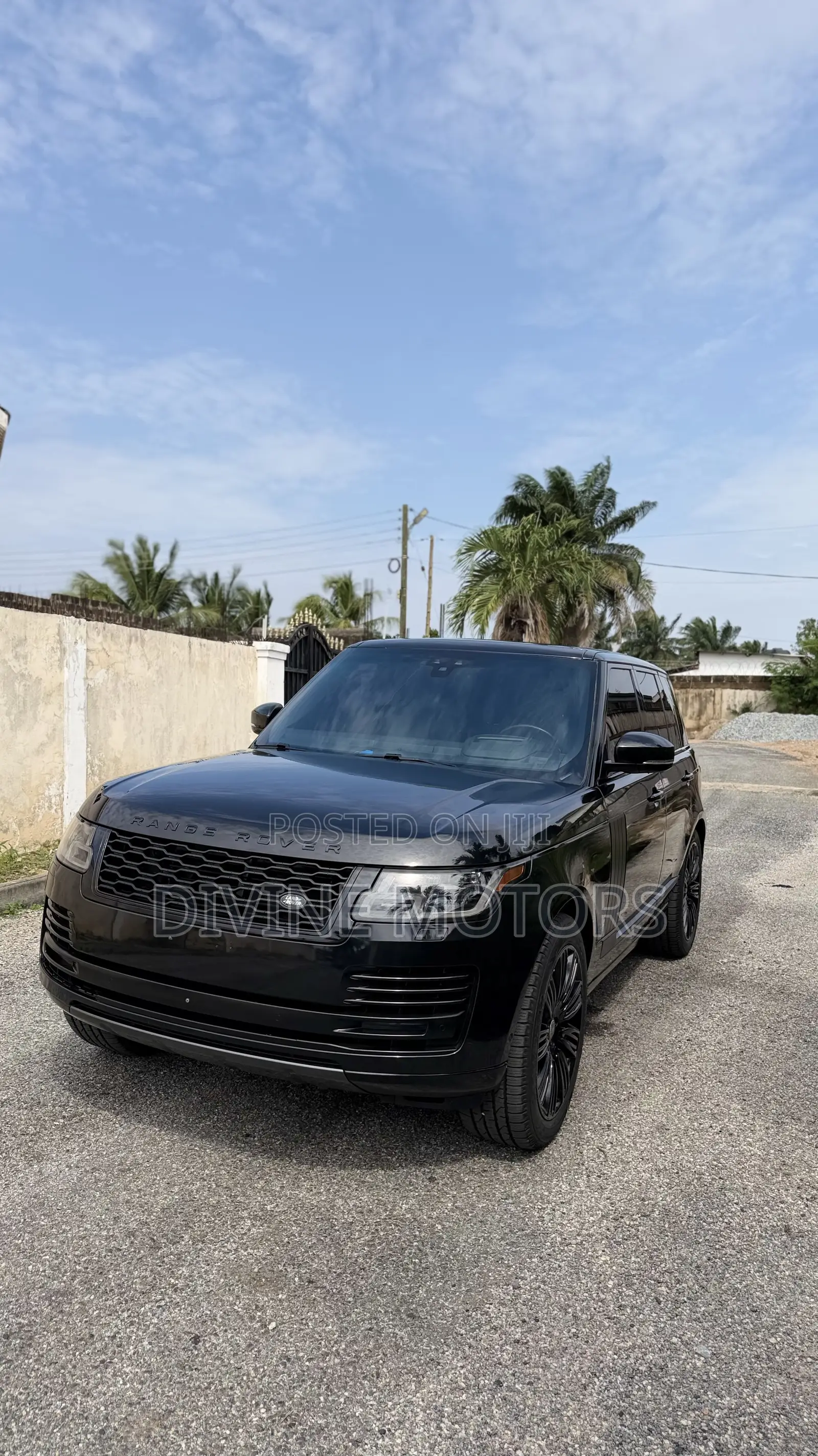 Land Rover Range Rover Vogue 2019 Black