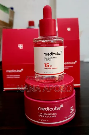 Medicube Txa Niacinamide 15 Serum And Capsule Cream