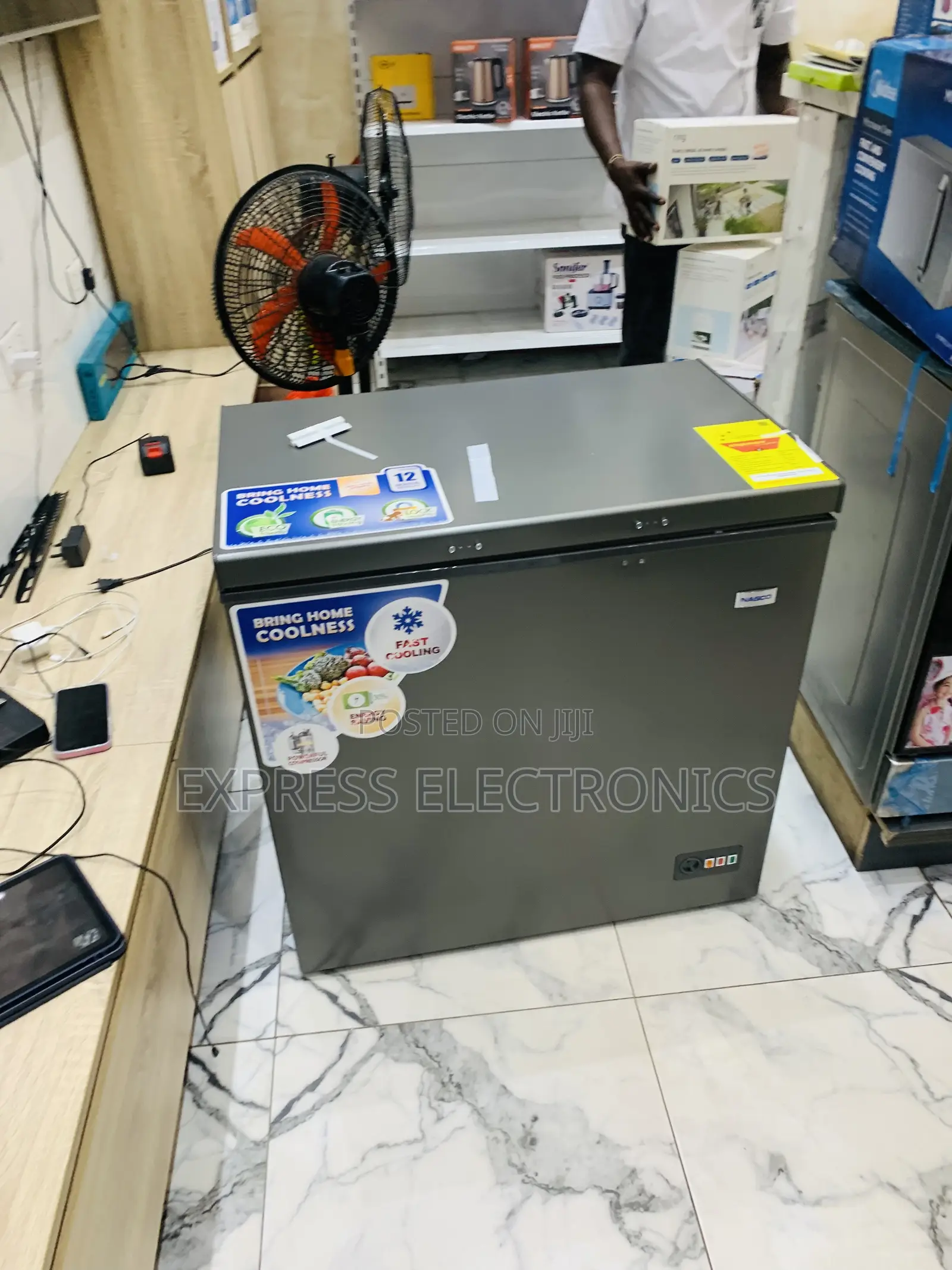 Quick Chill Chest Freezer Single Door 195l Nas- Nasco.