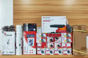 Complete 16-Camera CCTV Security System Video Intercom Bundle