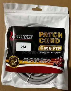2m FTP Cat.6 Patch Cable -Grey