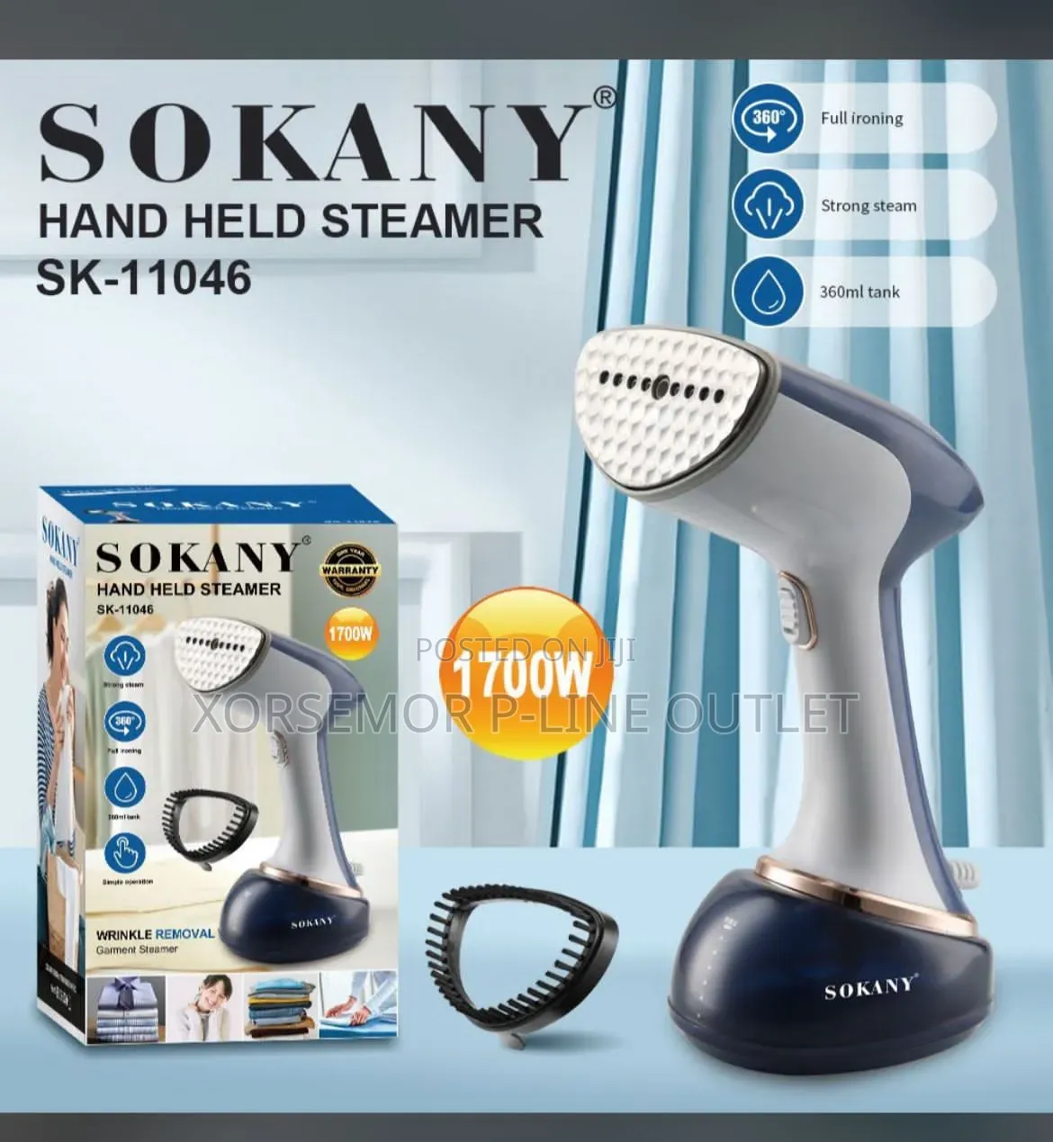 Electric Steam Iron Sk-11046