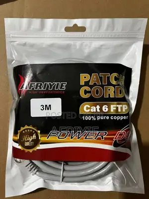 3m FTP Cat.6 Patch Cable - Grey