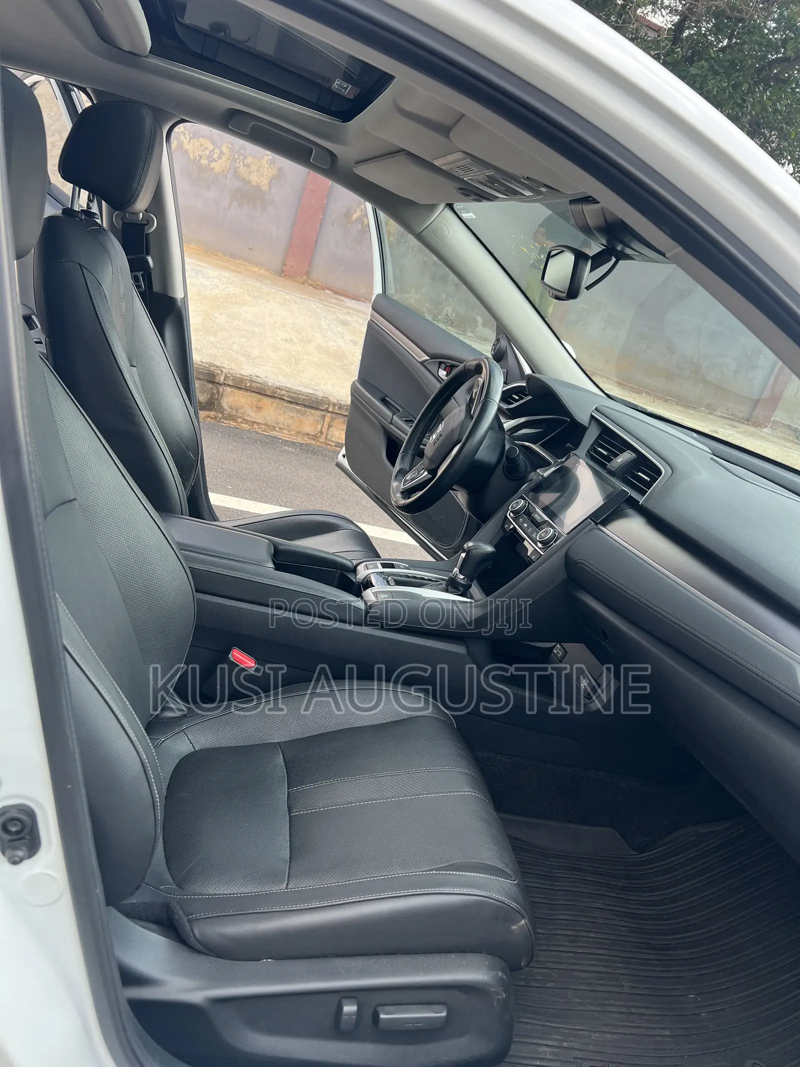 Honda Civic EX-L 2021 White