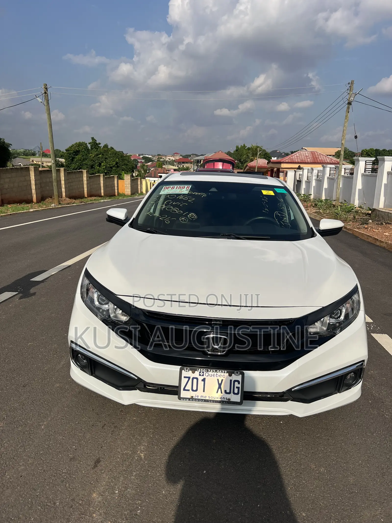 Honda Civic EX-L 2021 White