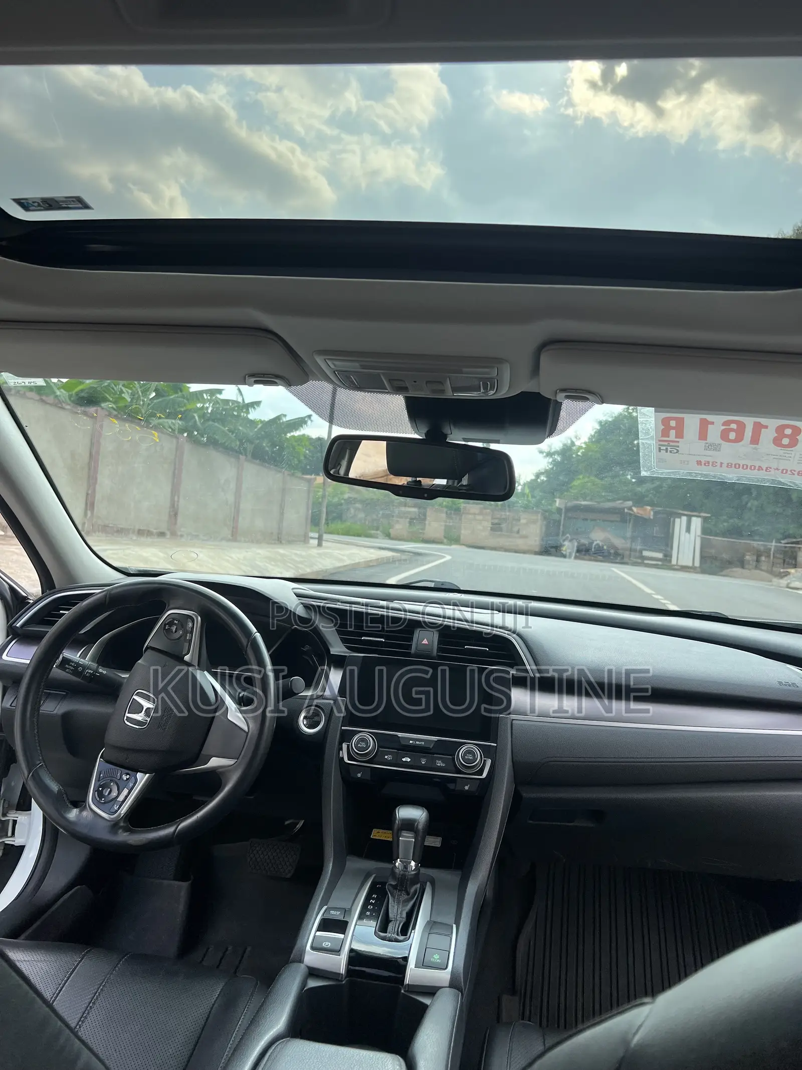 Honda Civic EX-L 2021 White