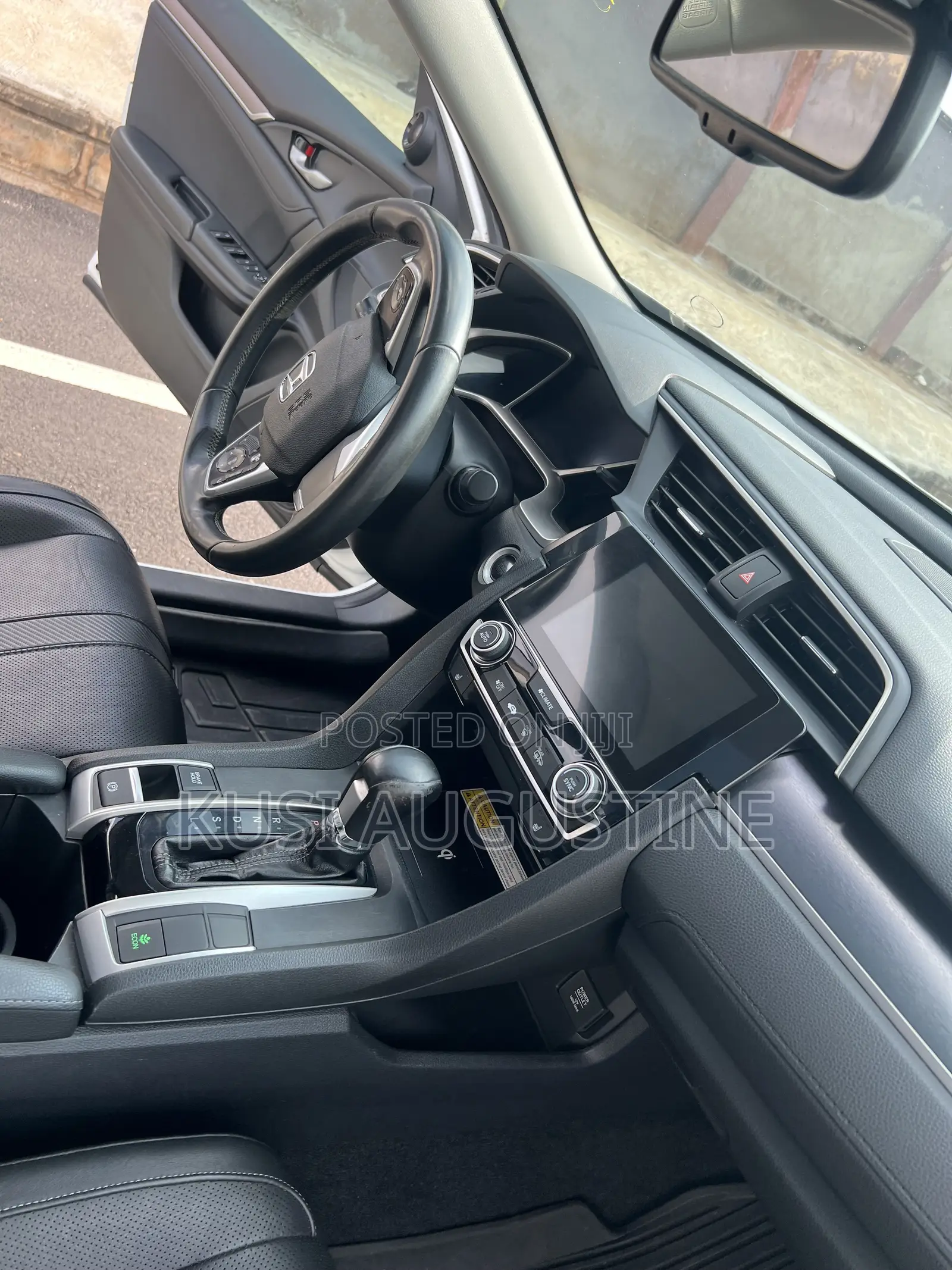 Honda Civic EX-L 2021 White