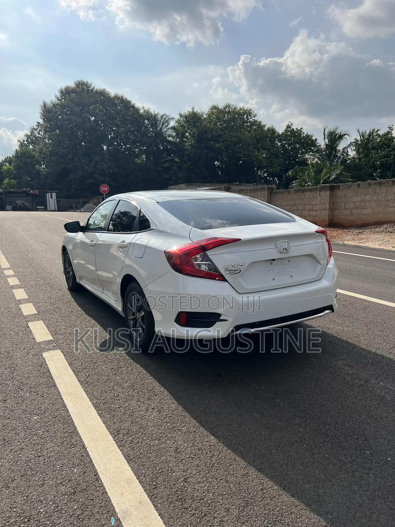Honda Civic EX-L 2021 White