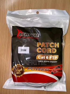 10m FTP Cat.6 Patch Cable -Grey