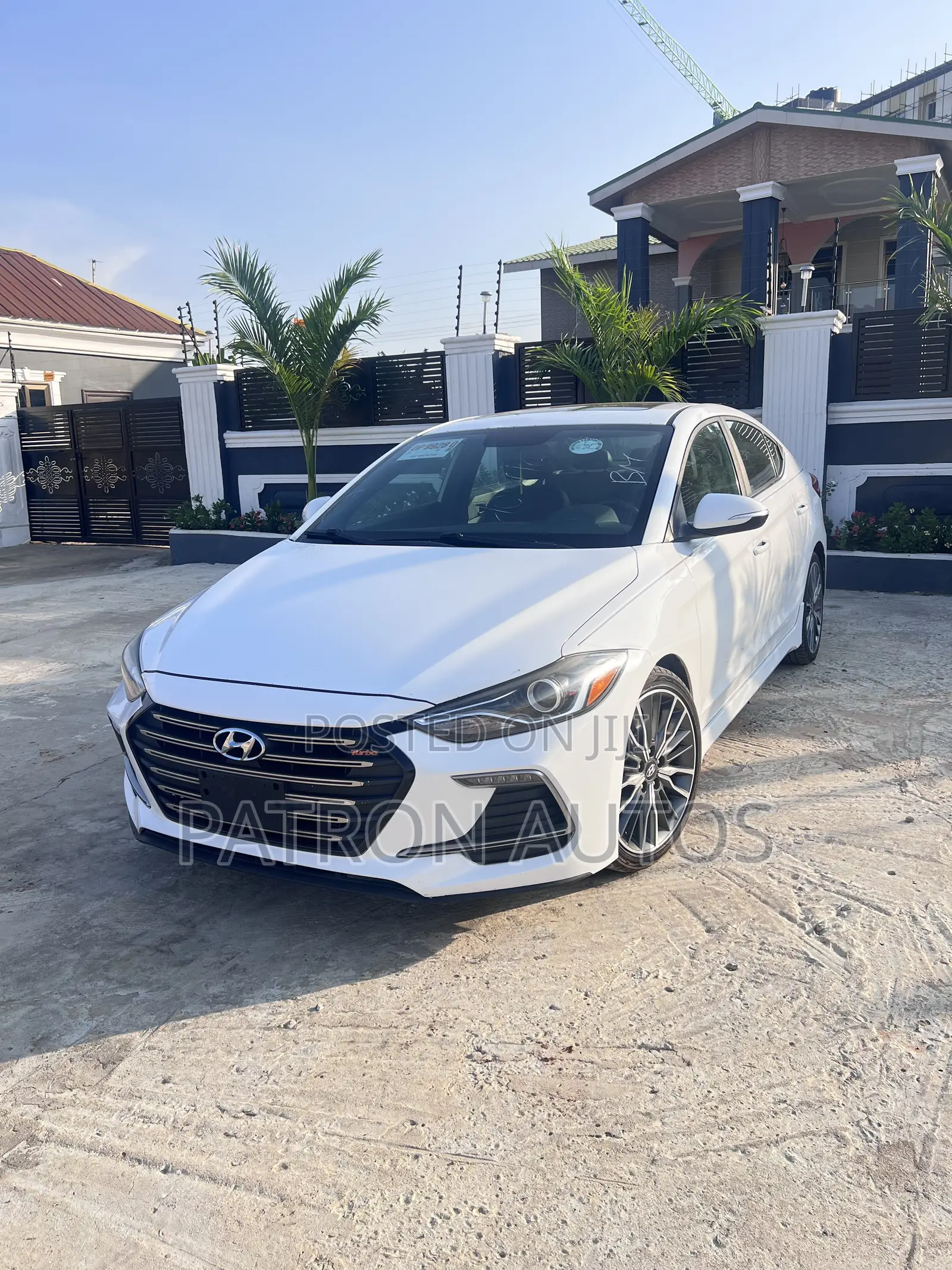 Hyundai Elantra Sport 2018 White