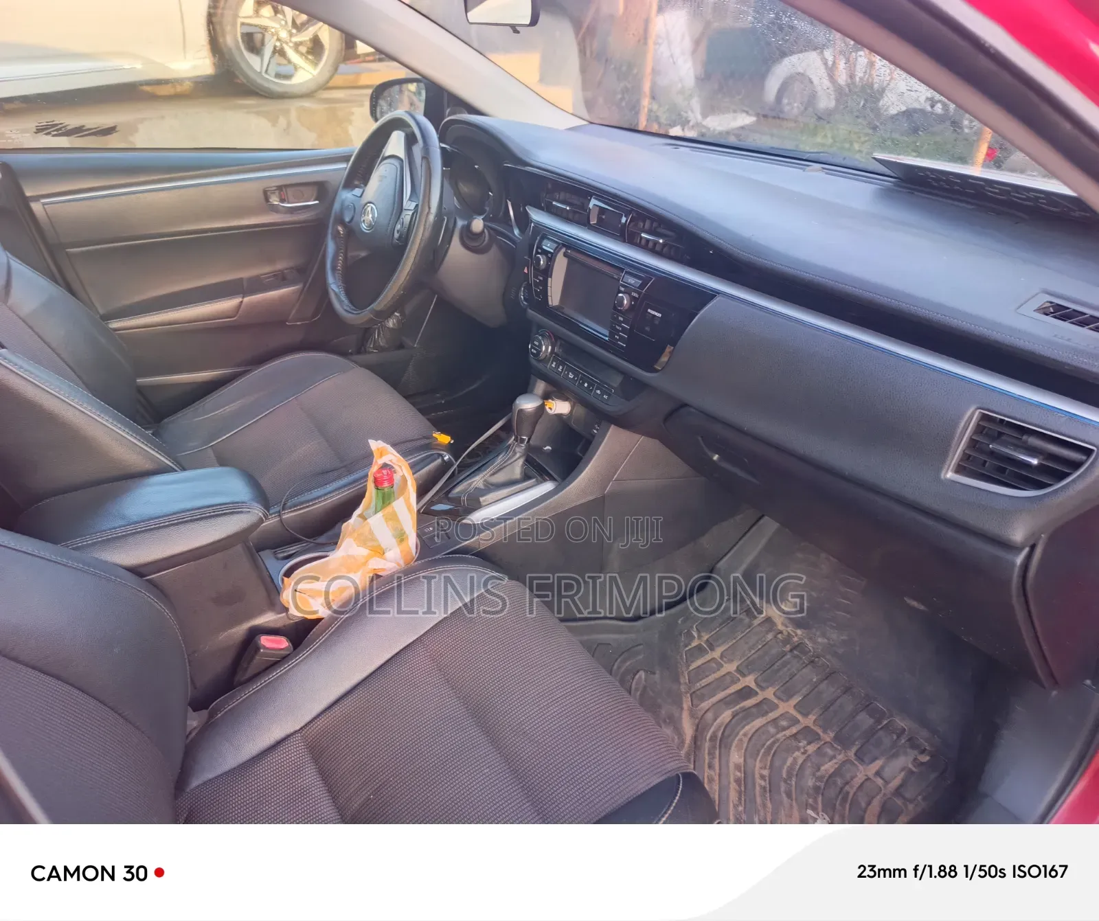 Toyota Corolla L 4dr Sedan (1.8L 4cyl 4A) 2015 Red