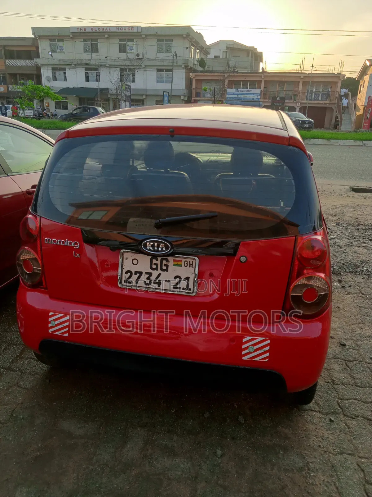 Kia Morning 2010 Red