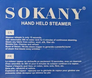 Sokany Sk-3080 Steam Iron
