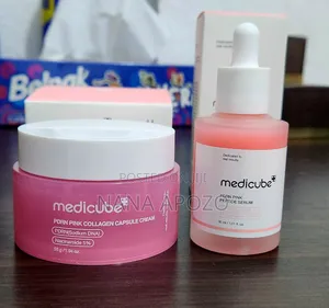 Medicube Pdrn Pink Collagen Capsule Cream And Peptide Serum