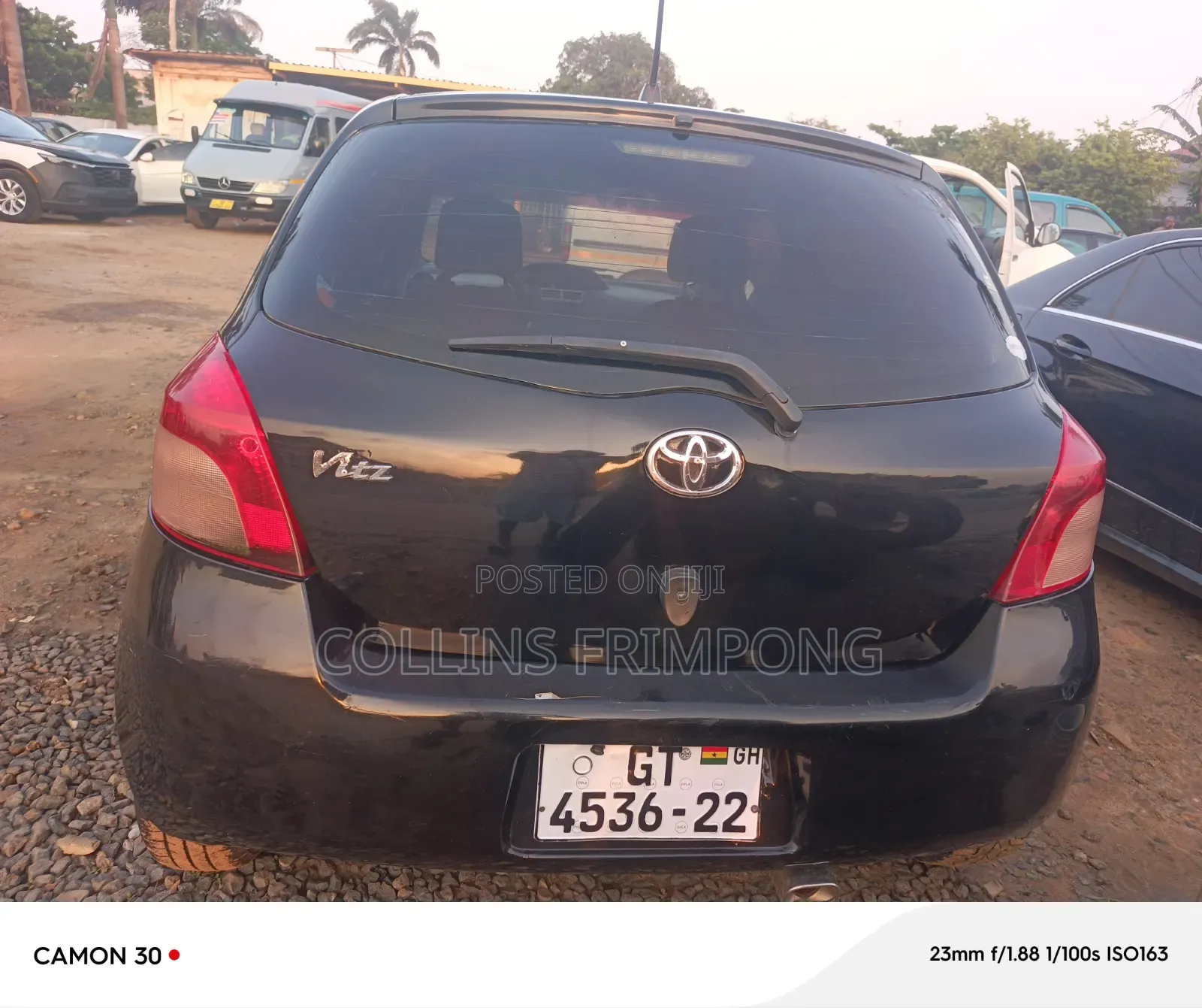 Toyota Vitz 2009 Black