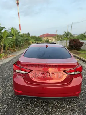 Hyundai Elantra Limited Sedan FWD (1.8L 4cyl 6A) 2016 Red