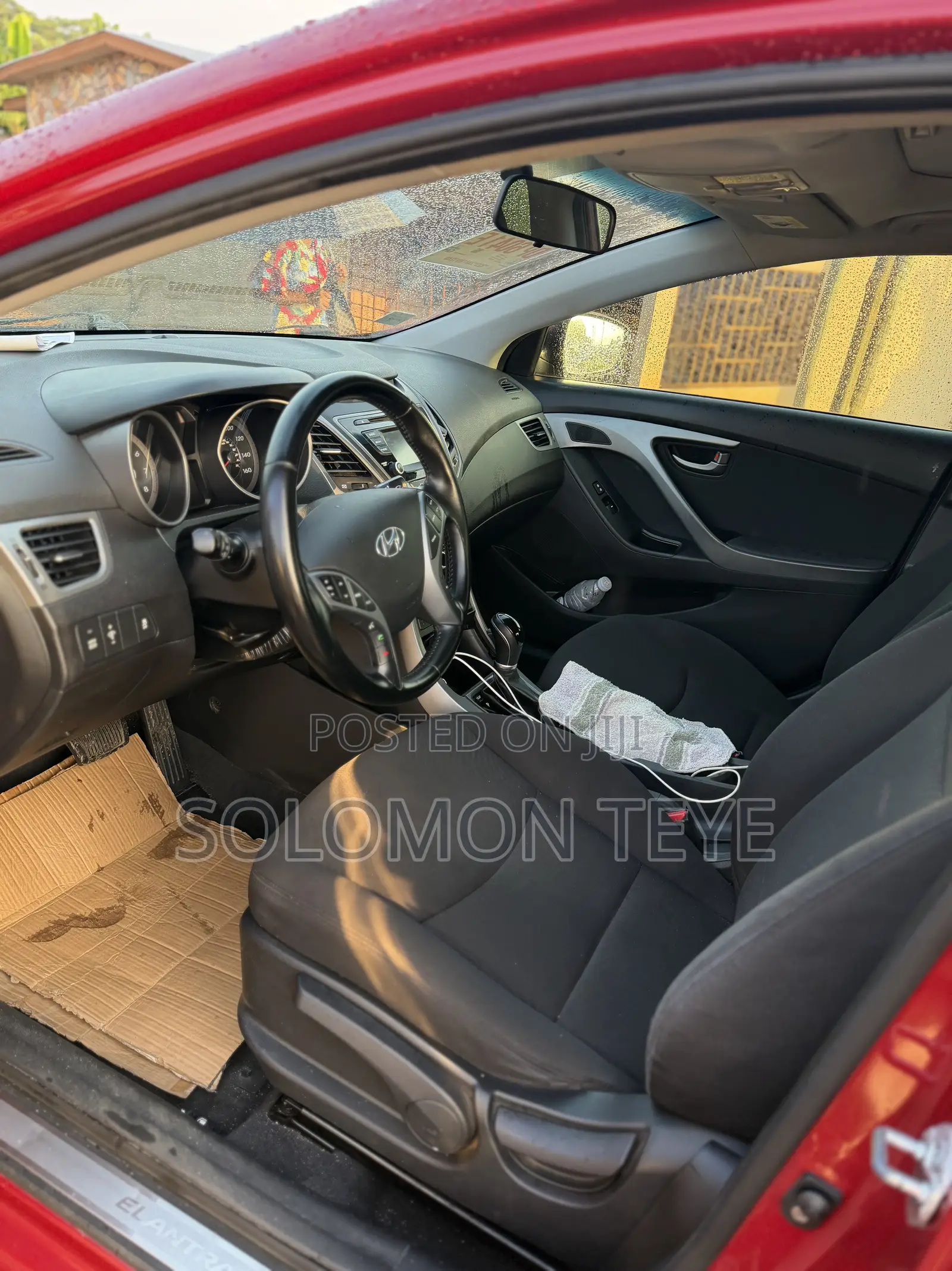 Hyundai Elantra Limited Sedan FWD (1.8L 4cyl 6A) 2016 Red