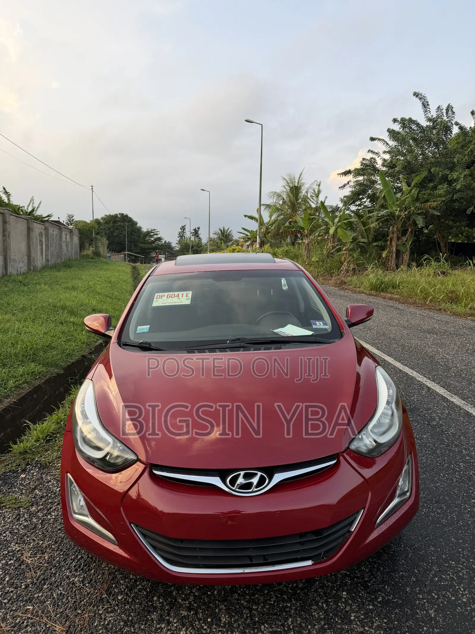 Hyundai Elantra Limited Sedan FWD (1.8L 4cyl 6A) 2016 Red