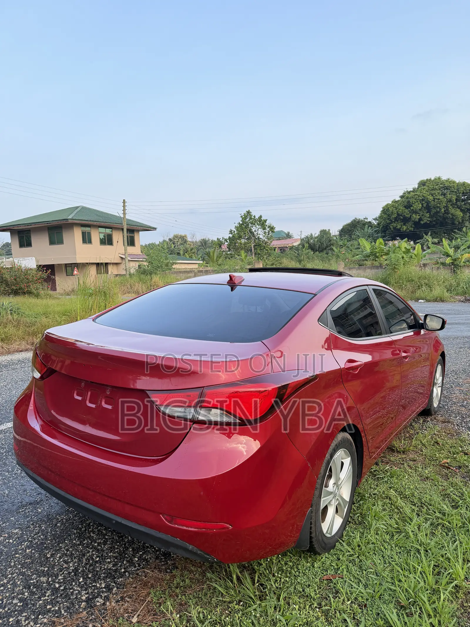 Hyundai Elantra Limited Sedan FWD (1.8L 4cyl 6A) 2016 Red