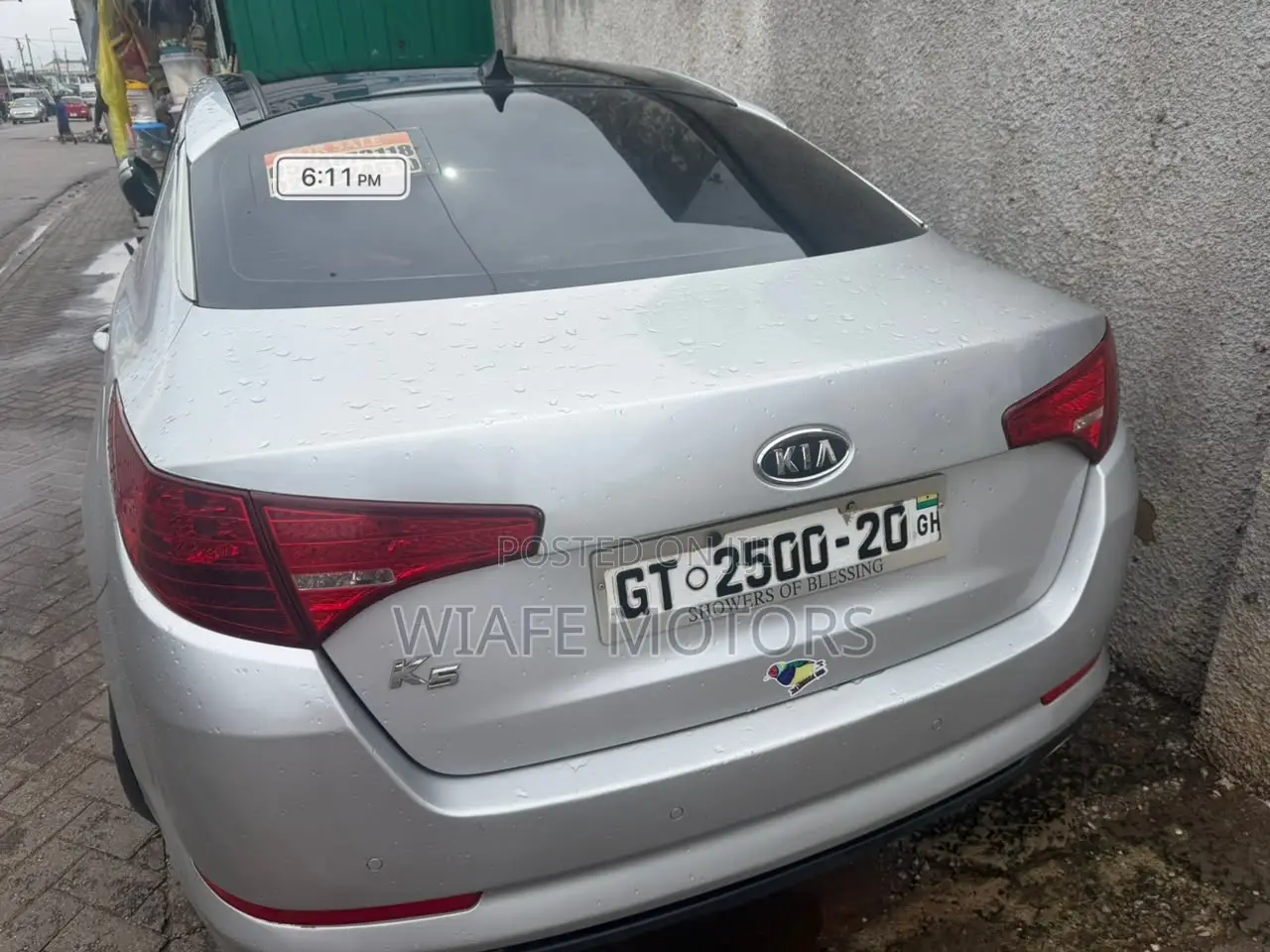 Kia K5 2.0 T-GDI 2014 Silver