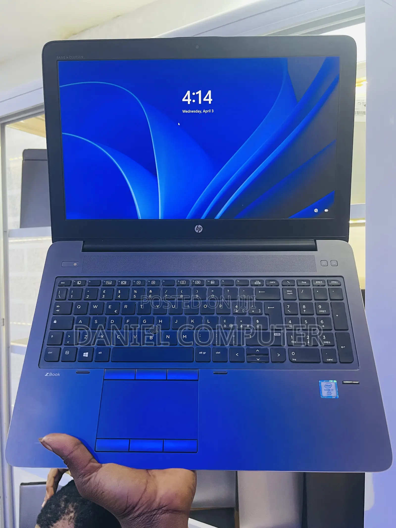 Laptop HP ZBook 15 G3 32GB Intel Core i7 SSD 512GB