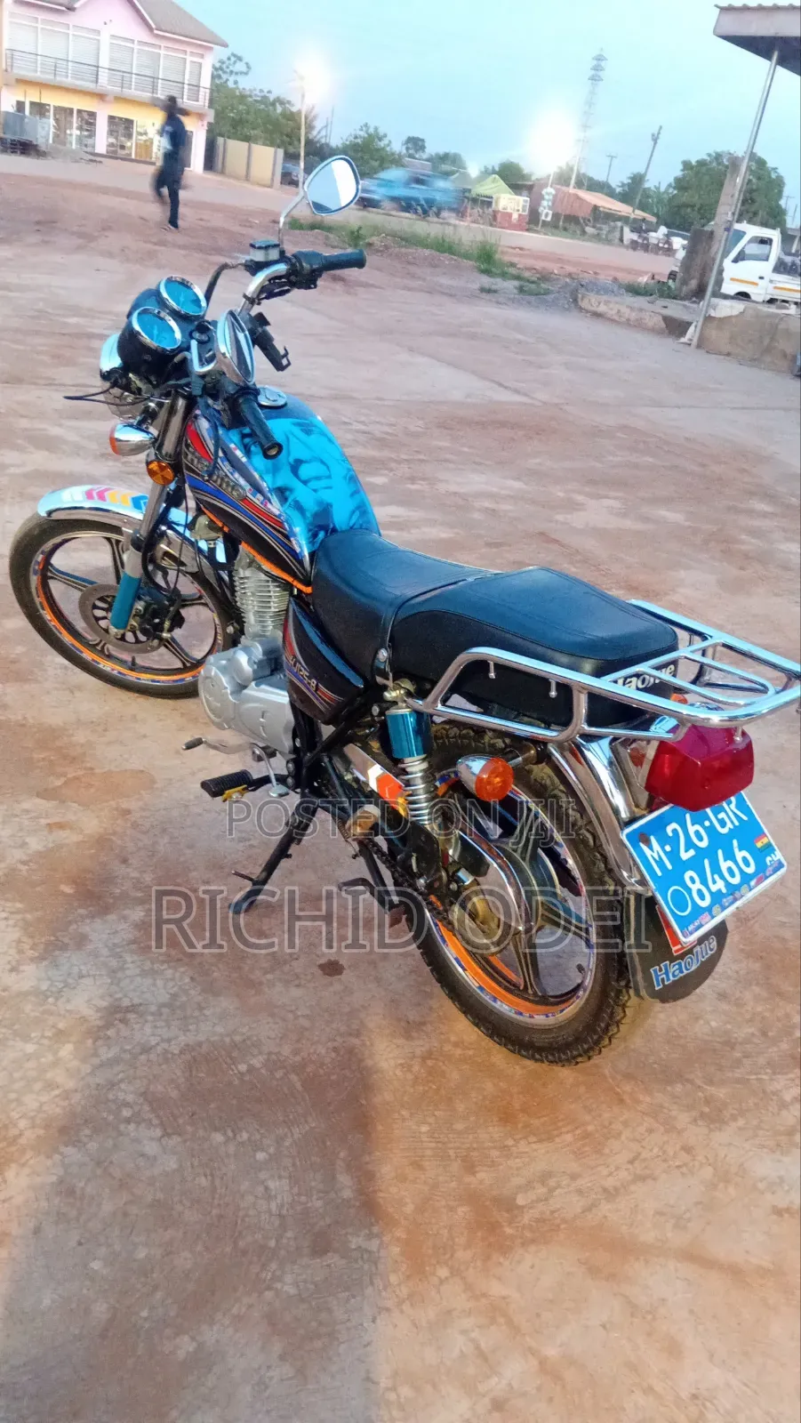 New Haojue HJ125-8K 2025 Black