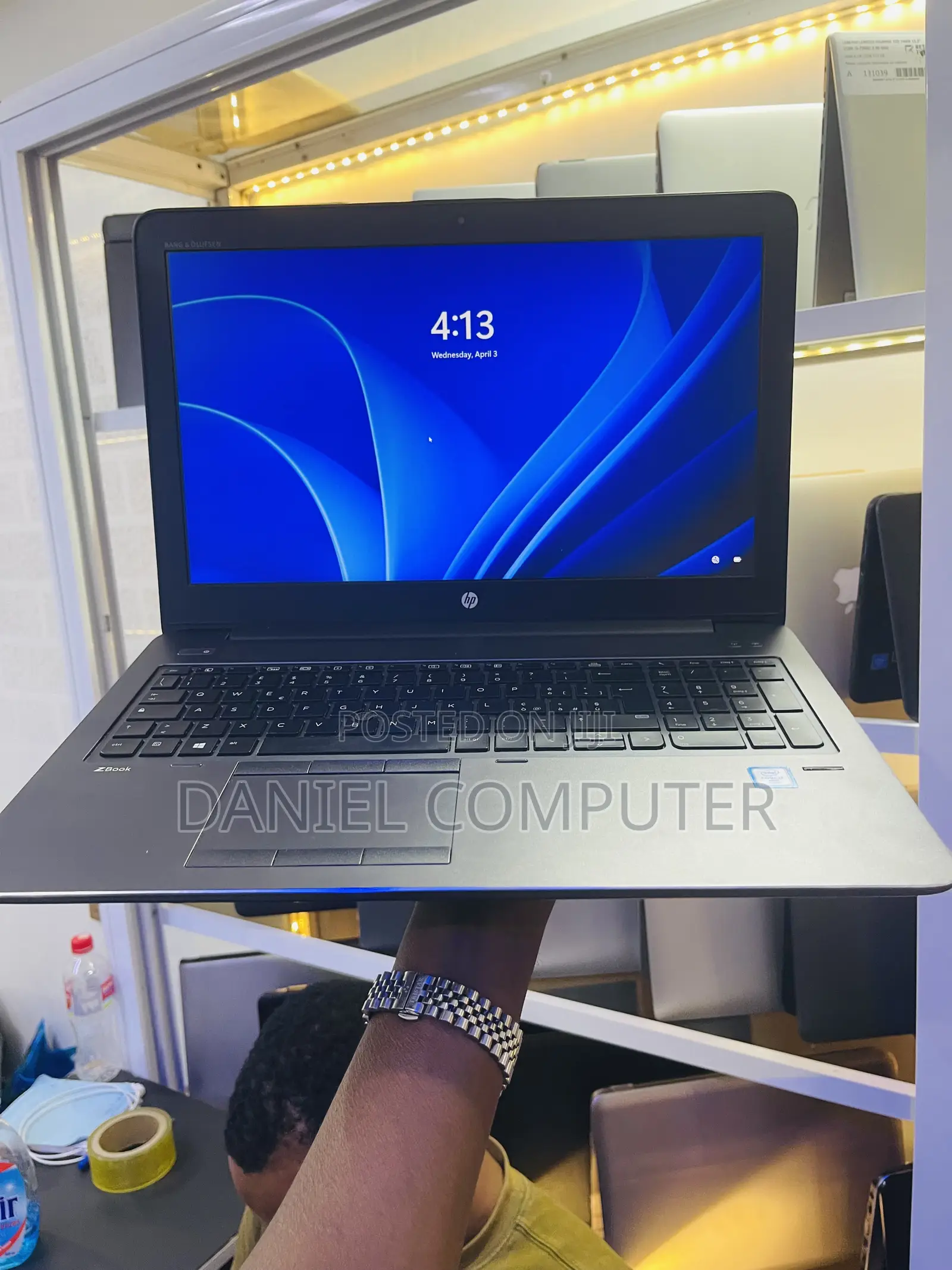 Laptop HP ZBook 15 G3 32GB Intel Core i7 SSD 512GB