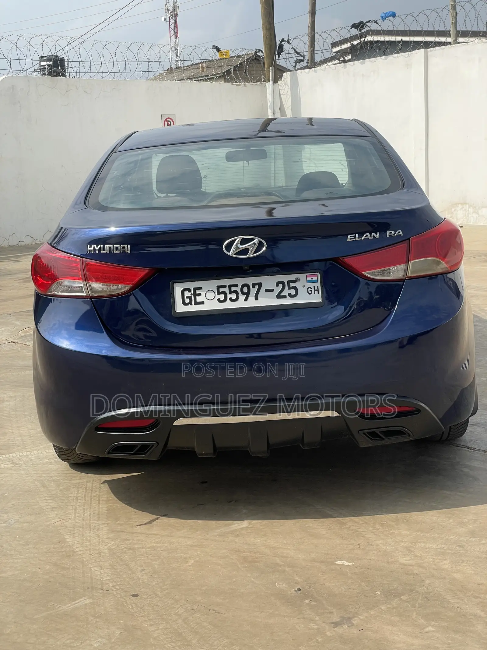Hyundai Elantra 2013 Blue