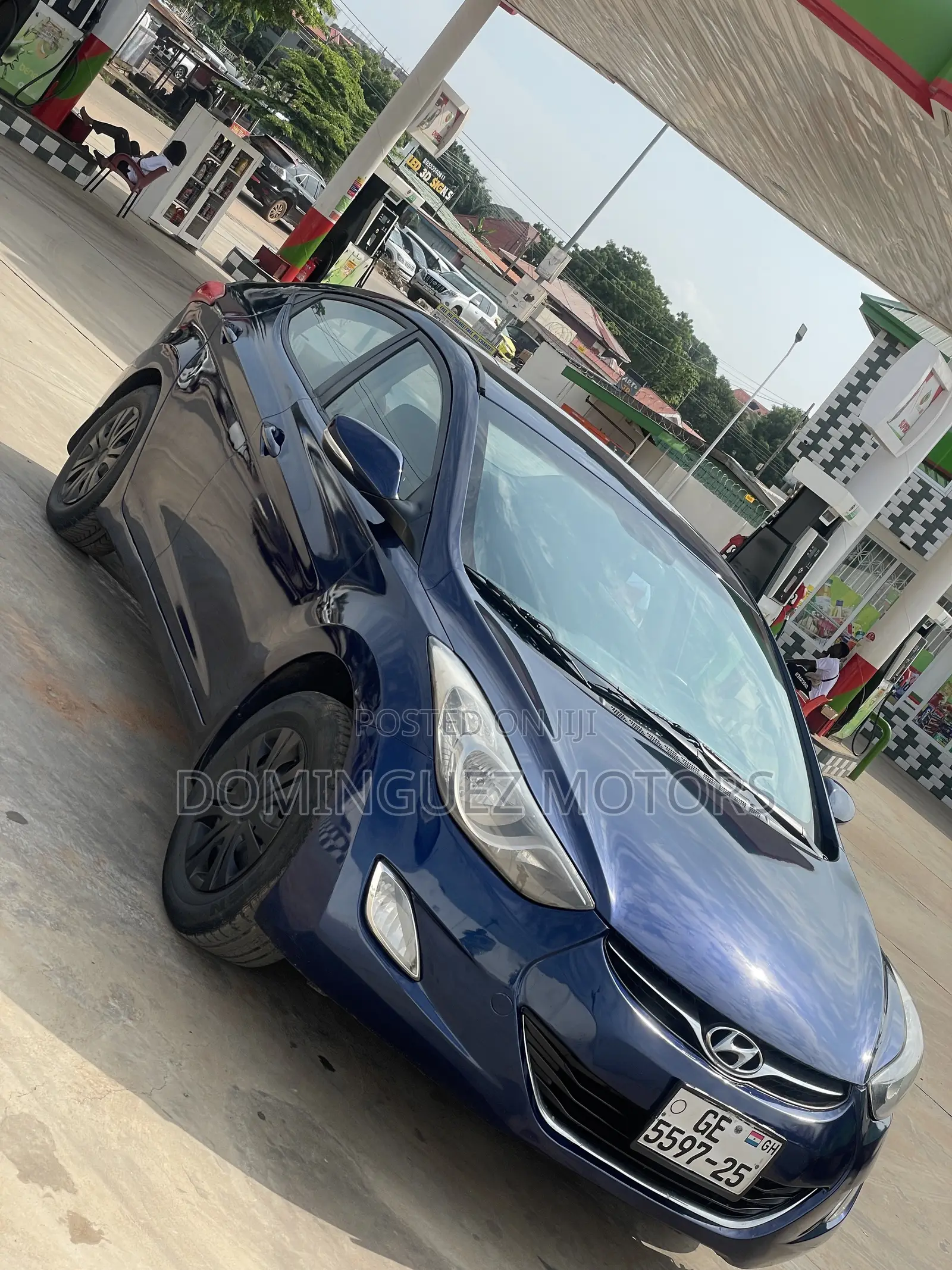 Hyundai Elantra 2013 Blue