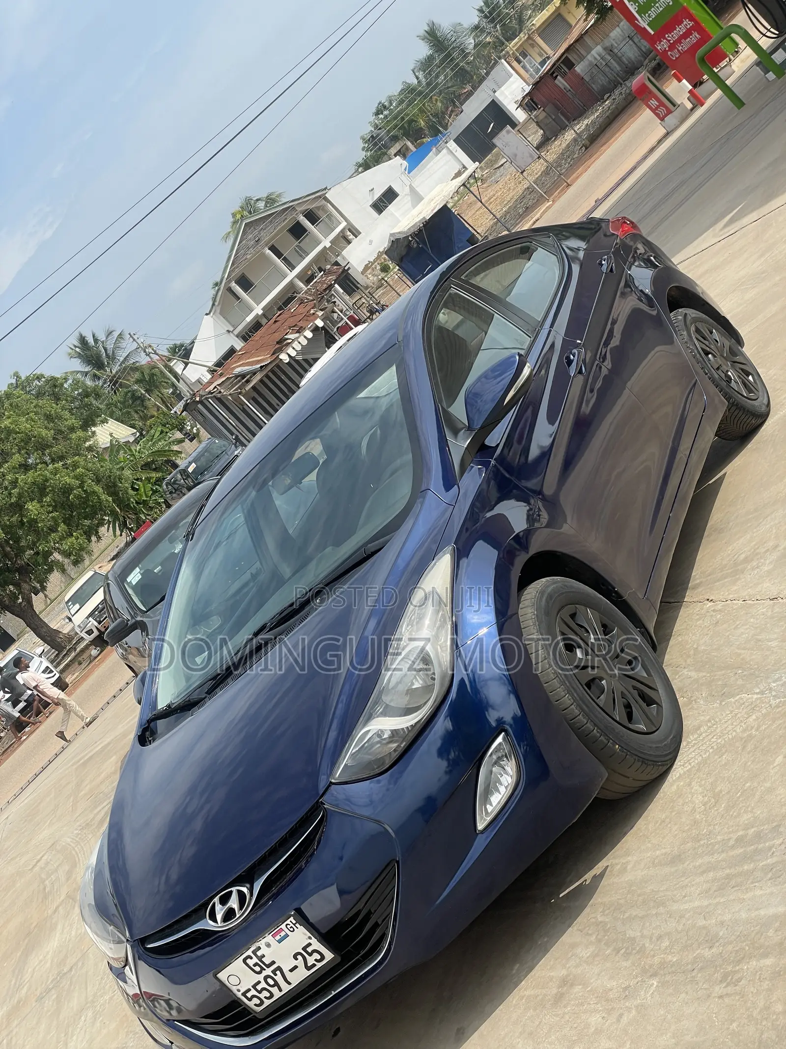 Hyundai Elantra 2013 Blue