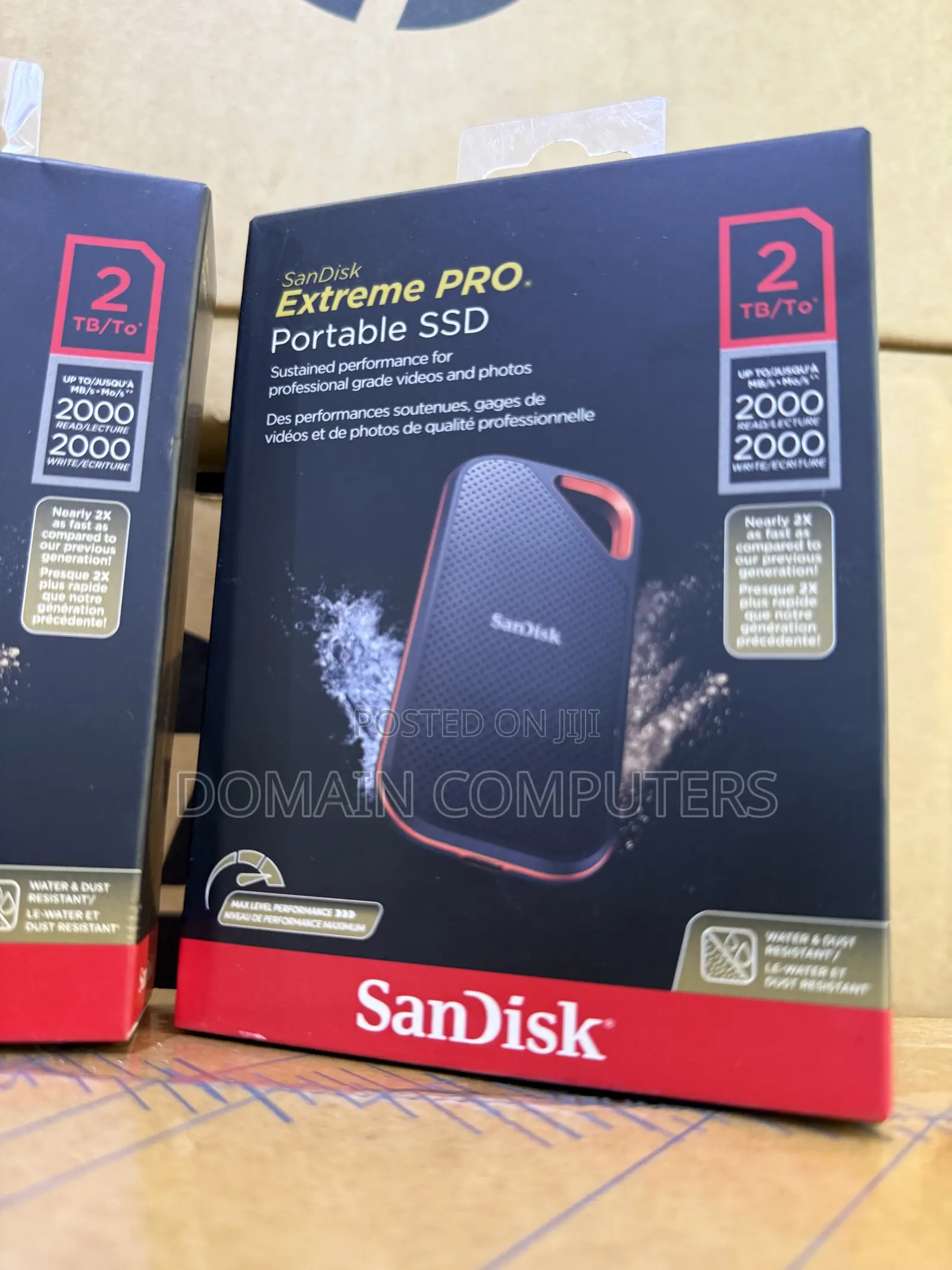 *2tb Portable Sandisk External SSD With 2000b/S Speed