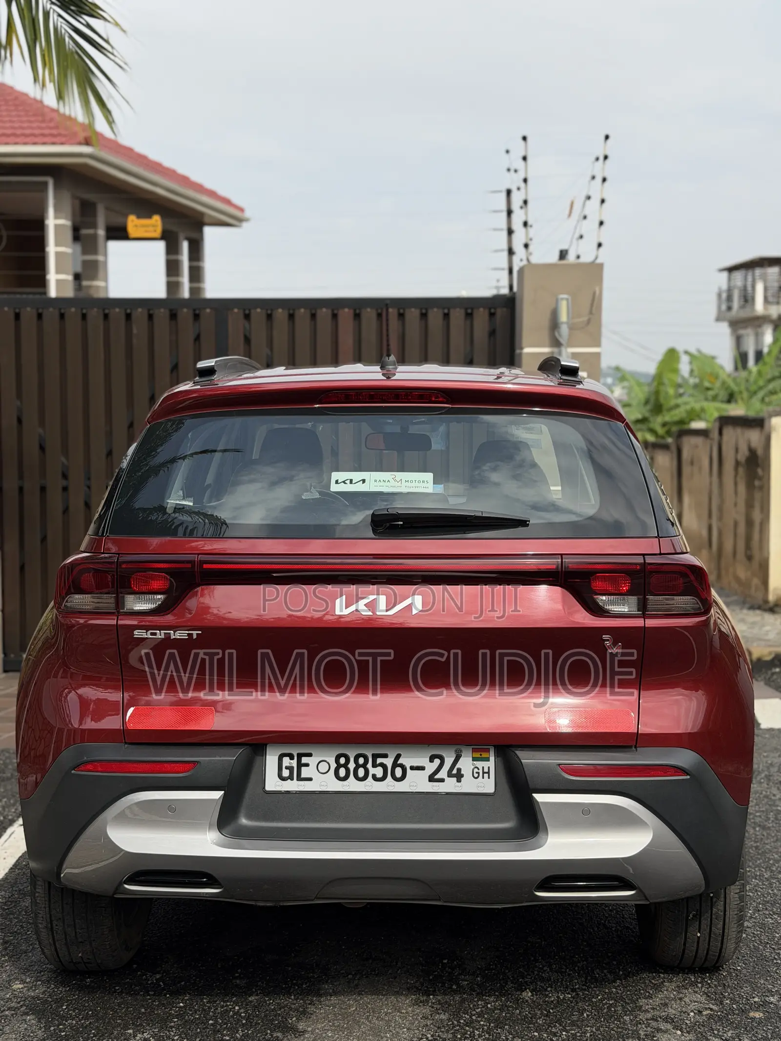 New Kia Sonet 1.5 Petrol FWD 2023 Red